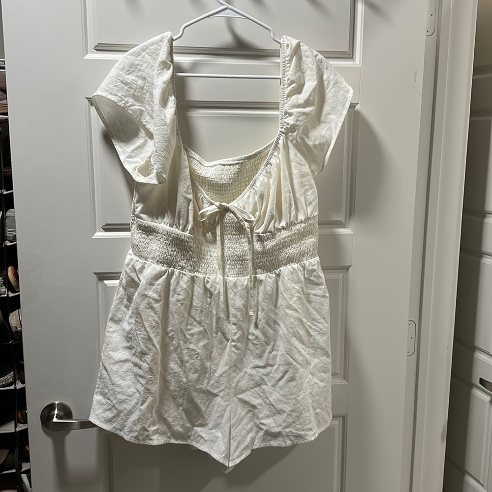 White Romper
